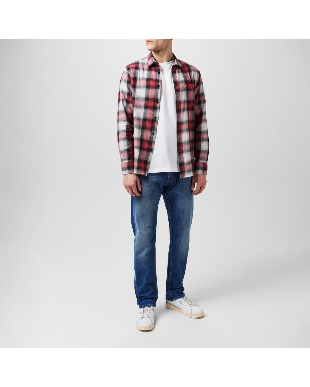 Replay Chequered Long Sleeve Patterned Shirt for men