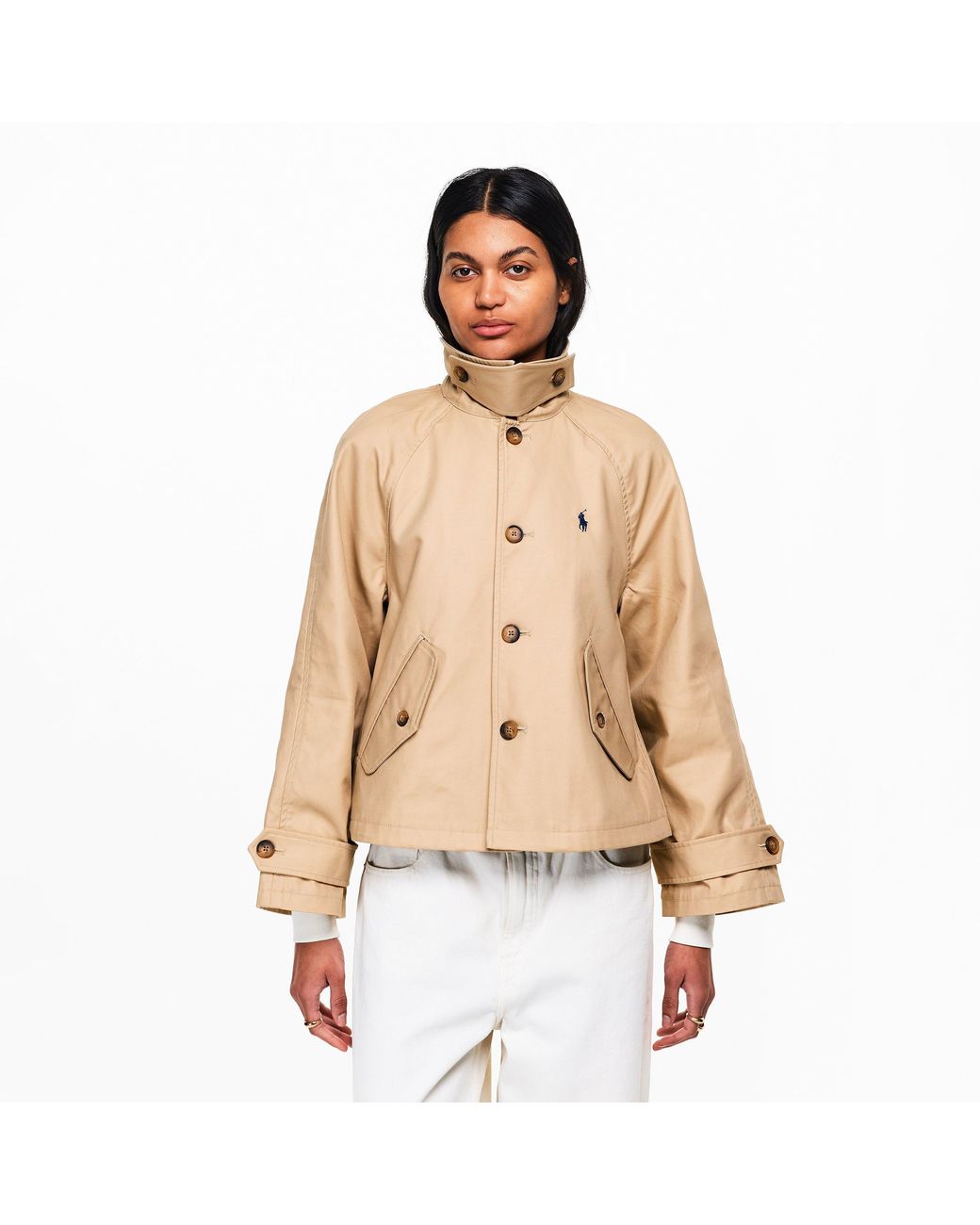 Polo Ralph Lauren Natural Cotton Oversized-Fit Barn Jacket