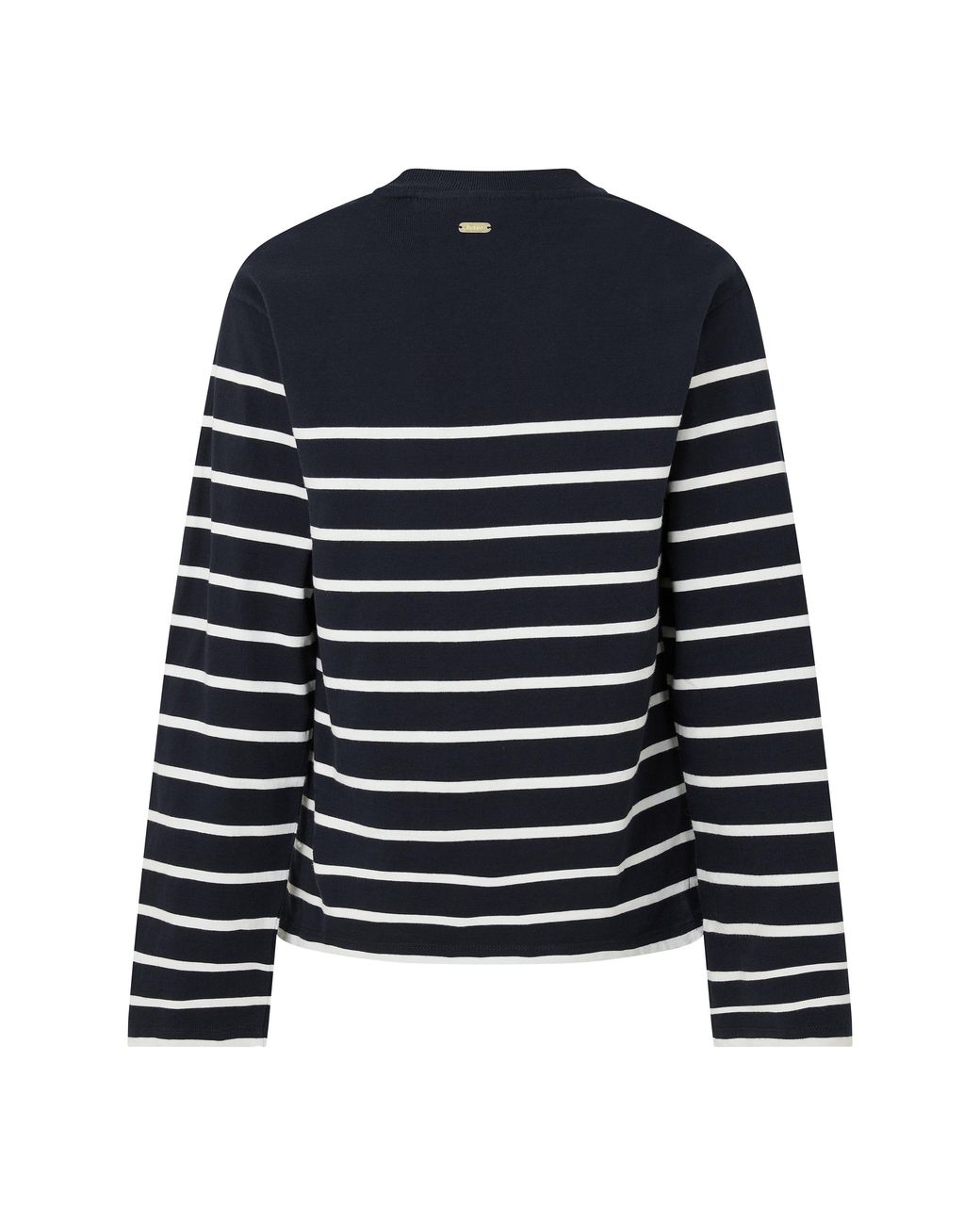 Barbour Black Harling Timeless Classics Cotton Long-Sleeve T-Shirt