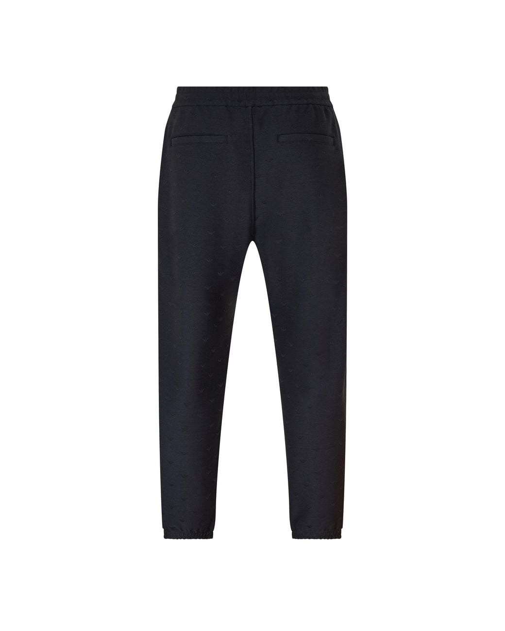 Emporio Armani Blue Closed Hem Fleece Joggers for men