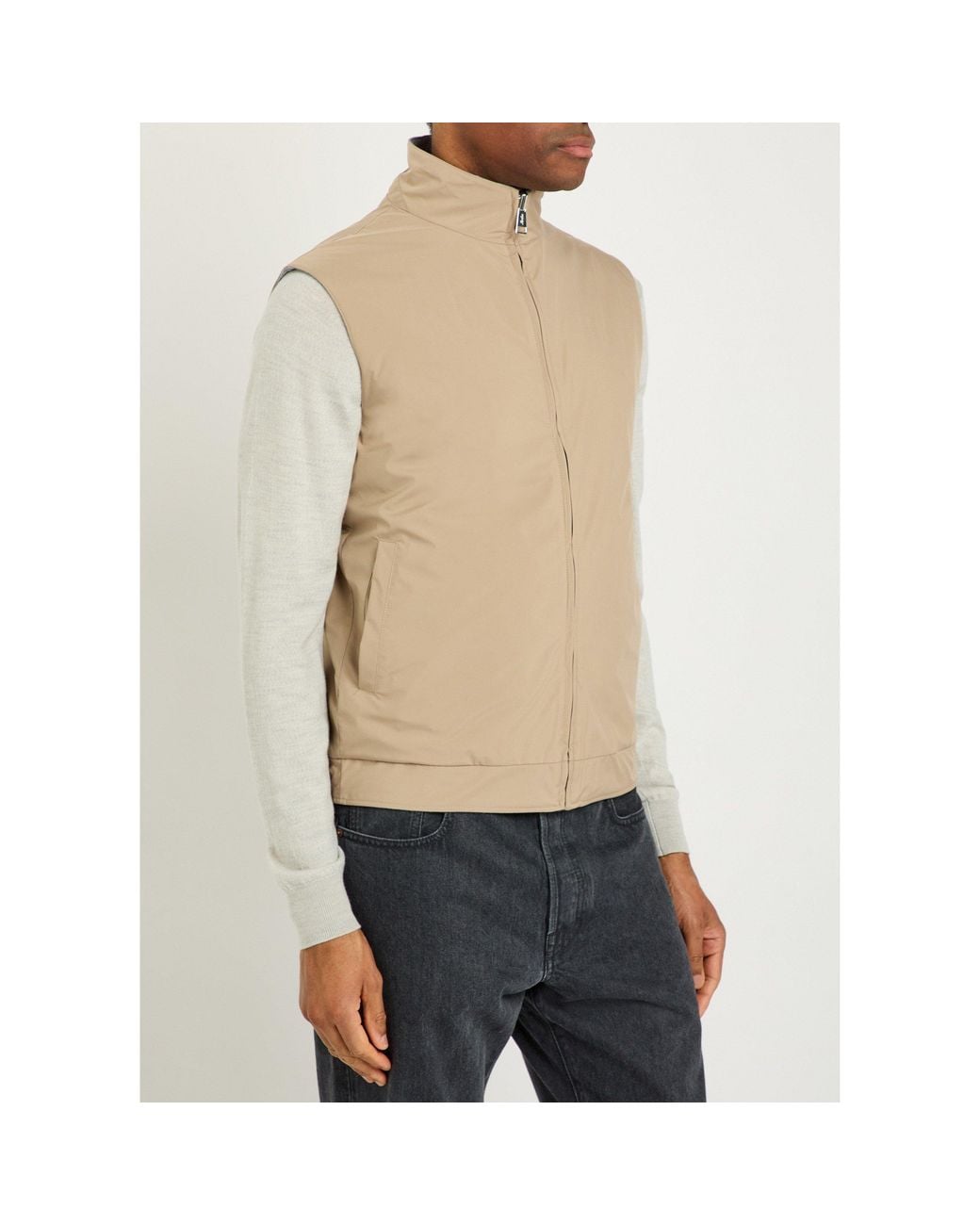 Aurélien Natural Aur Gilet Reversible for men