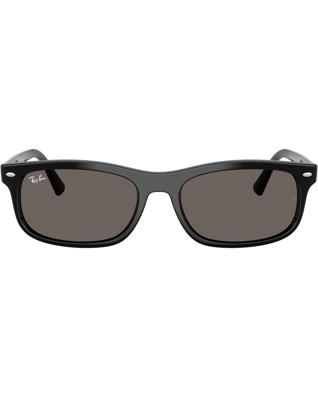 Ray-Ban Gray 0Rb2224 Rectangle Sunglasses