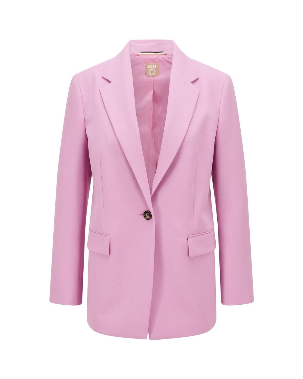 Boss Pink Jocalua9 Tailored Blazer