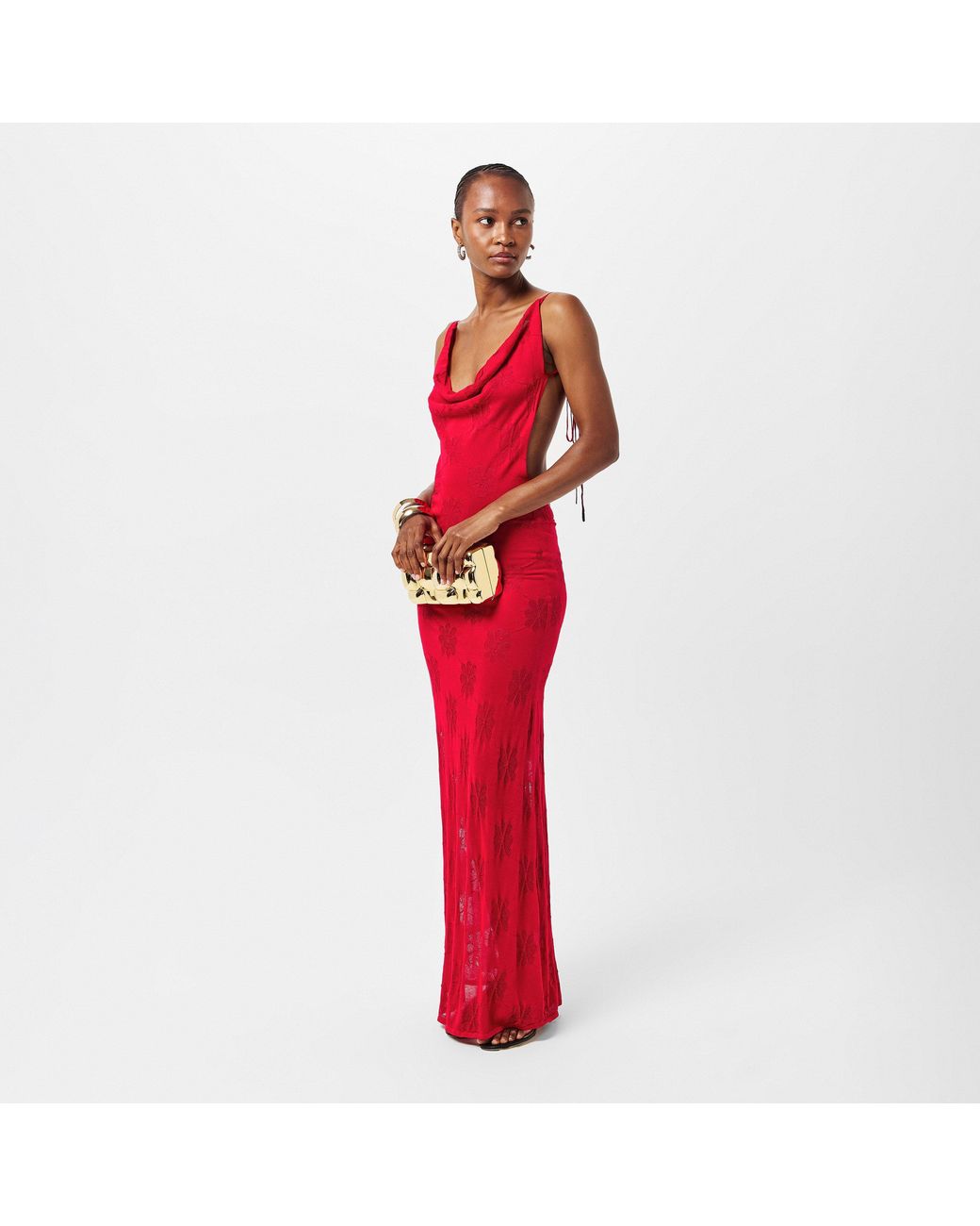 Asta Resort Red Klara Long Maxi Dress