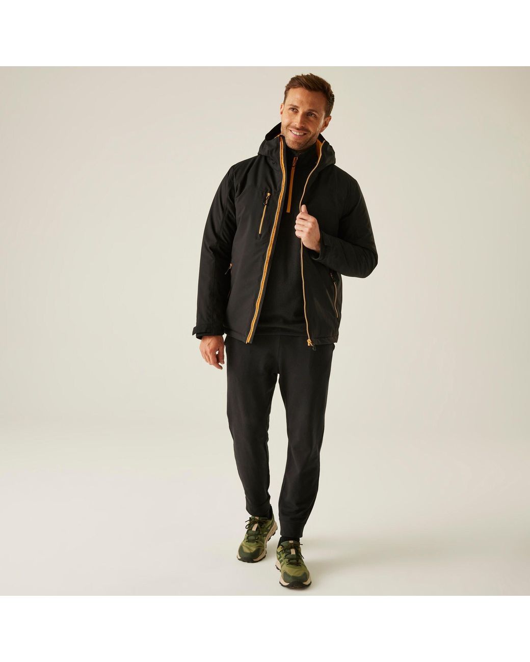 Regatta Black Navigate Insulated Jacket for men