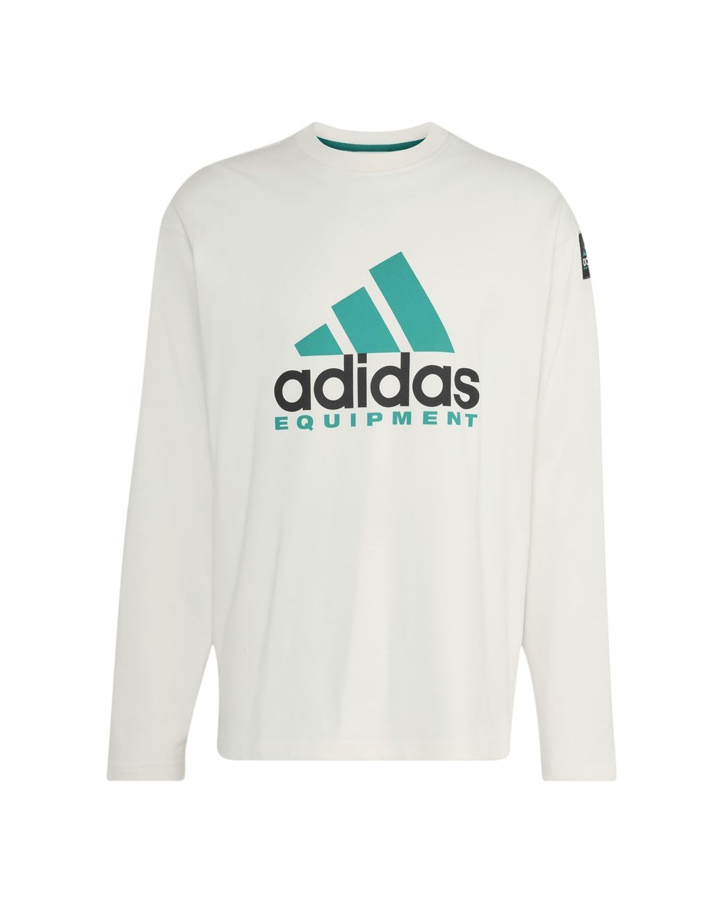 Adidas Originals White Equipment Essentials T-Shirt Asia Sizing Kr3967 for men