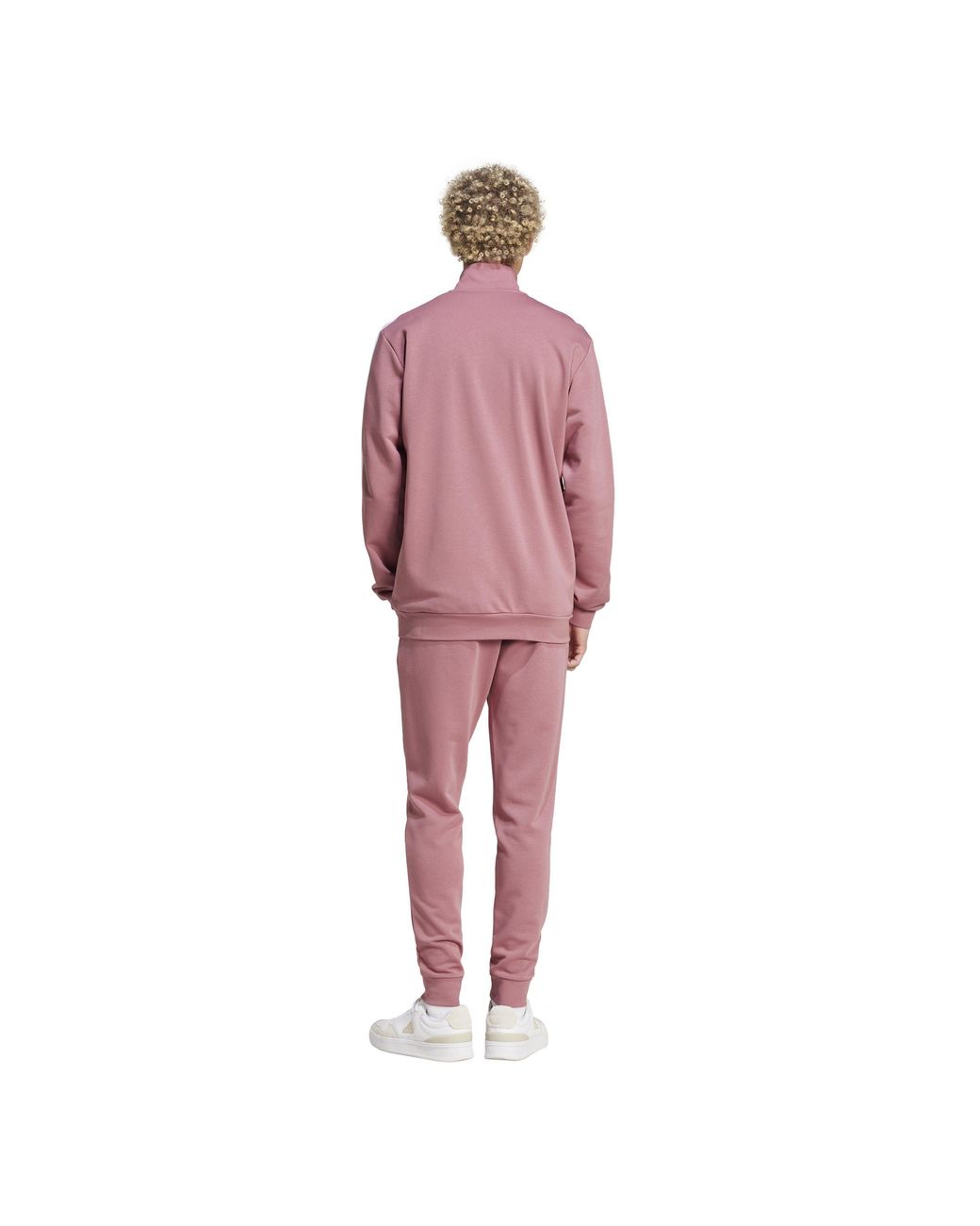 Adidas Red Closed Hem Woven Tracksuit Joggers for men