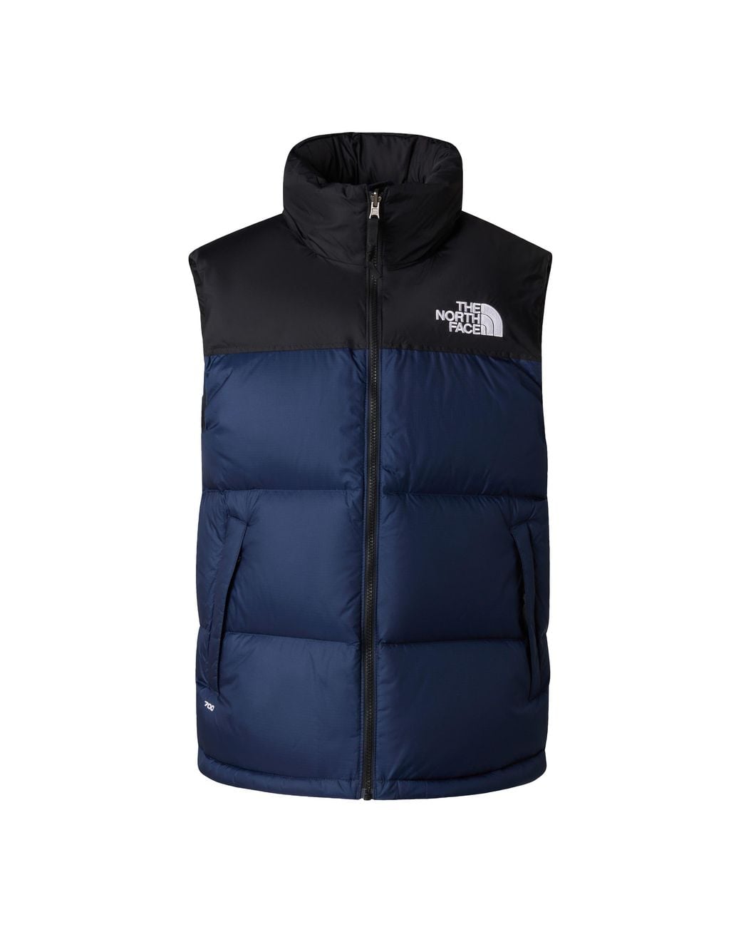 The North Face Blue 1996 Retro Nuptse 700-Fill Down Water Resistant Recycled Gilet for men