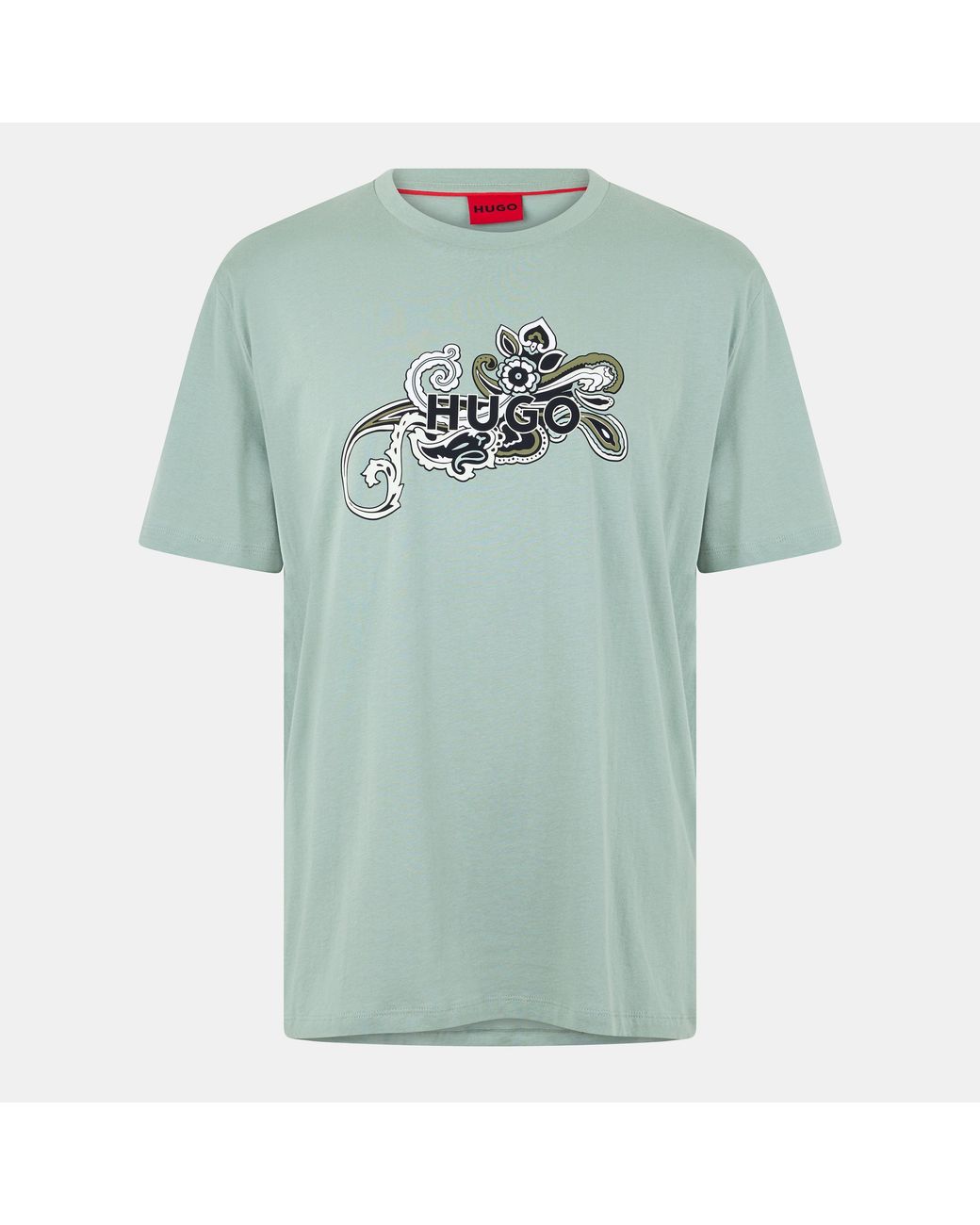 HUGO Green Durable T-Shirt for men