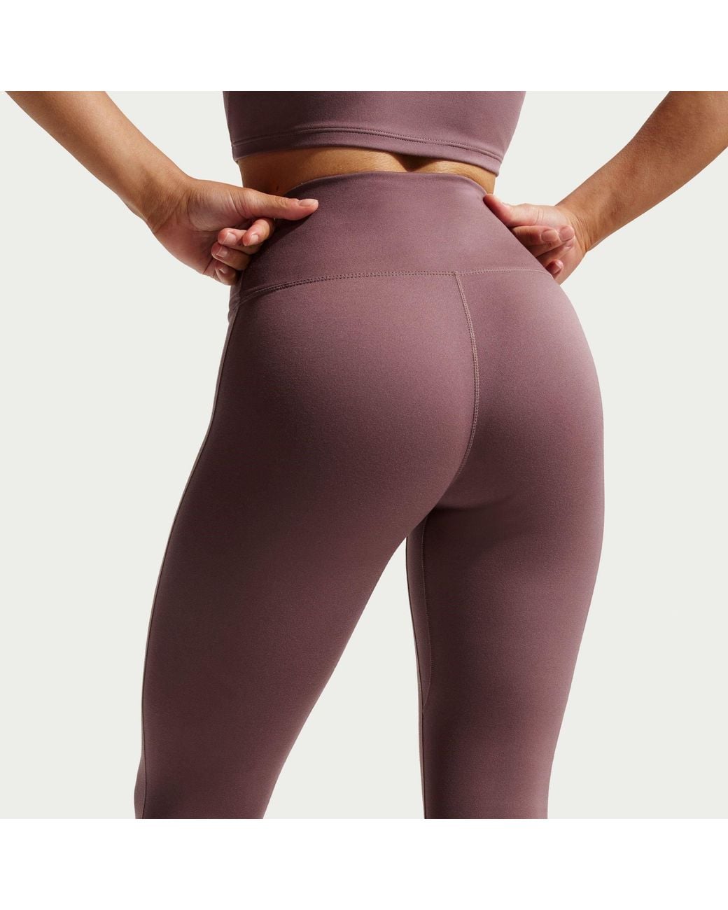 Nike Multicolor One Seamless Front High-Waisted Leggings
