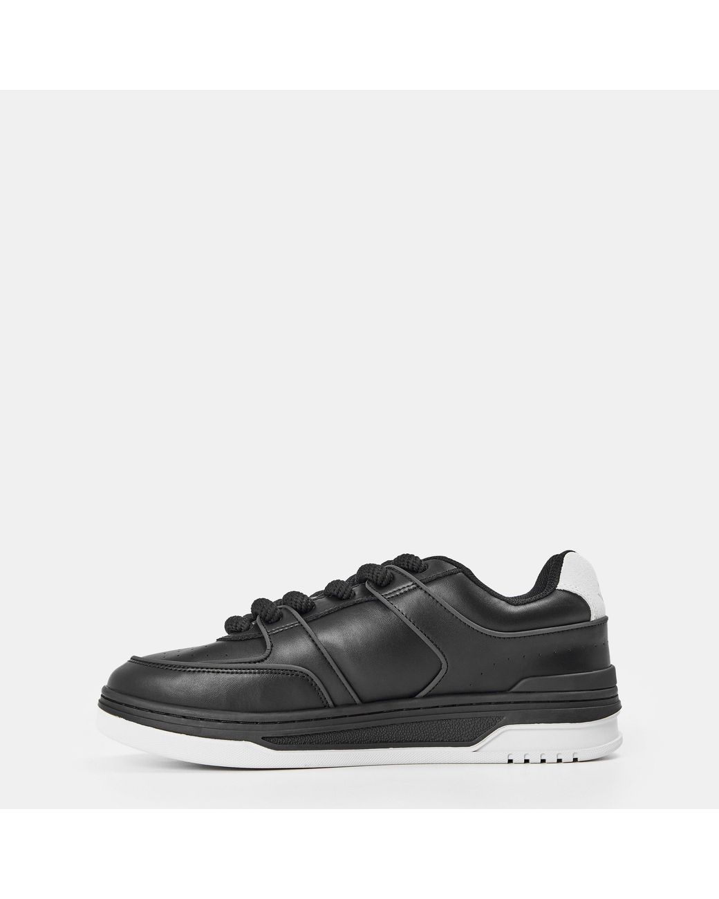 Mallet Black Clayton Low-Top Trainers for men