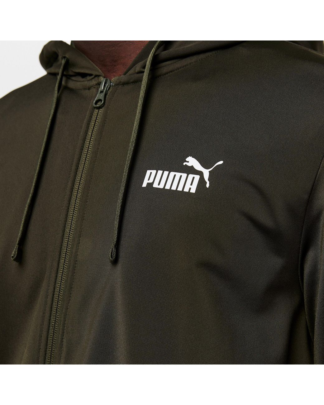 PUMA Green Poly Tracksuit for men