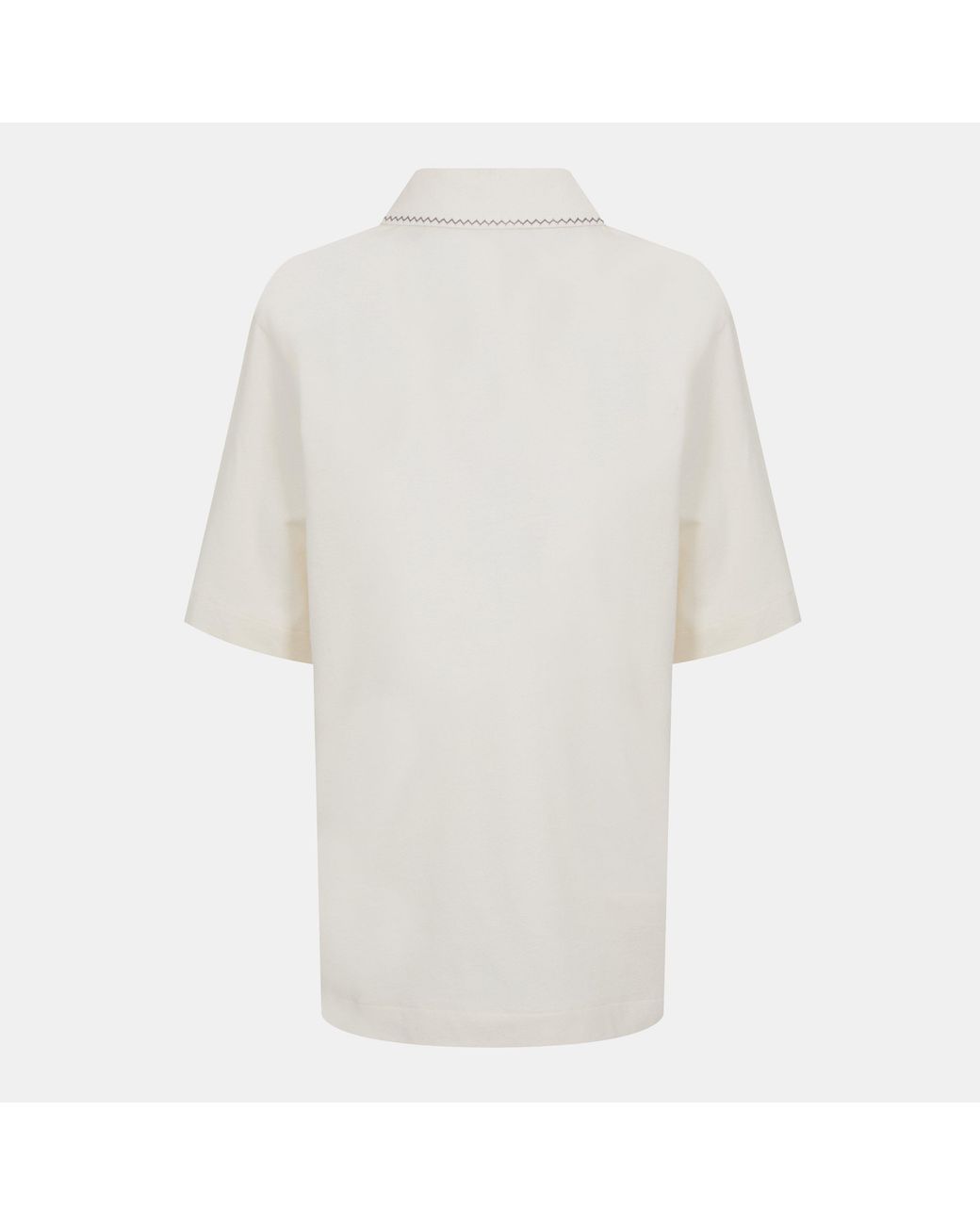 Jack Wills White Jw Slouchy Short-Sleeve Polo Shirt