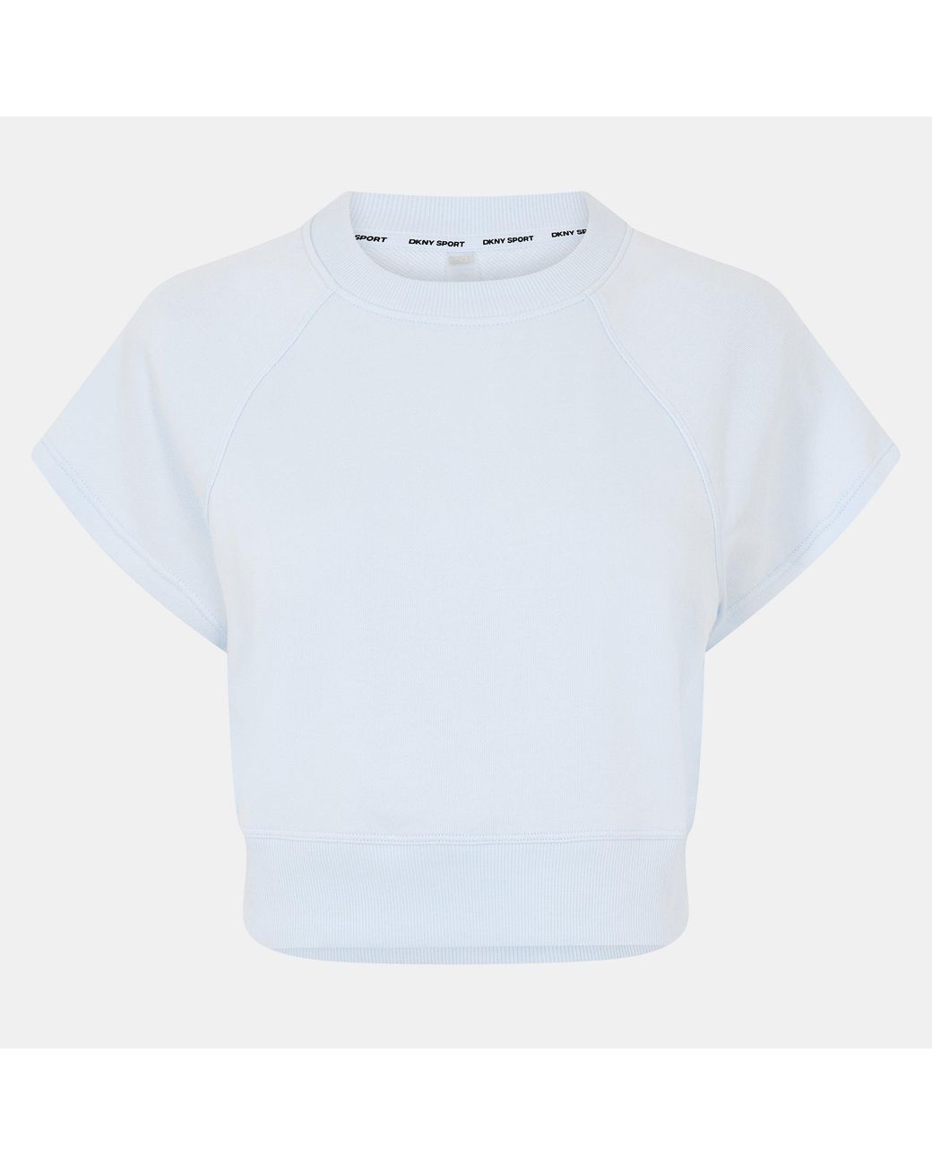 DKNY Blue Logo Crew Neck Jumper