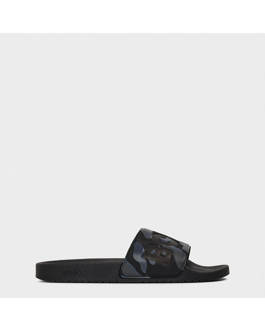 Boss Black Comfy Slider Sandals With Logo Detail (Aryeh) for men