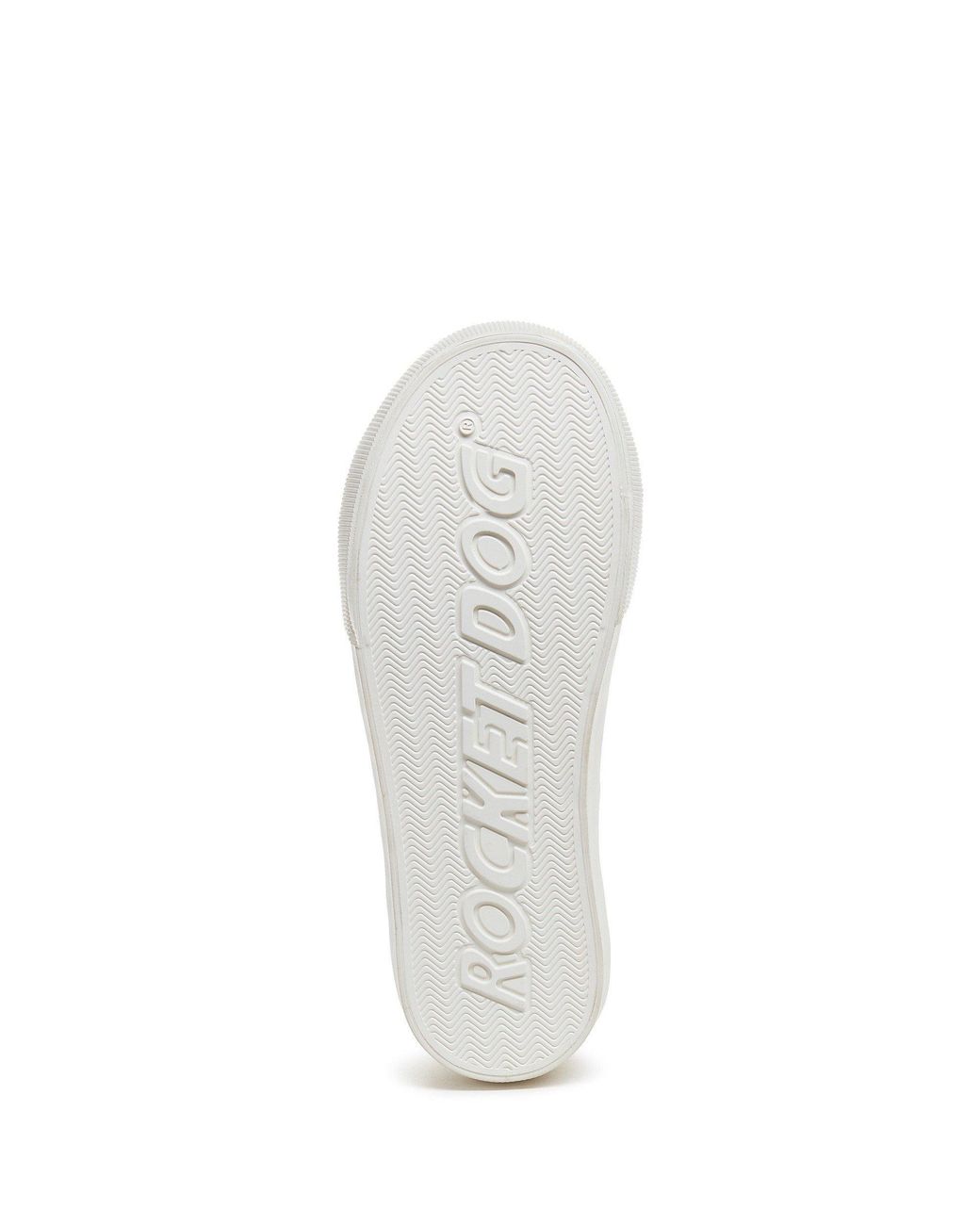 Rocket Dog White Jazzin Plus Eighties 12a Shoe