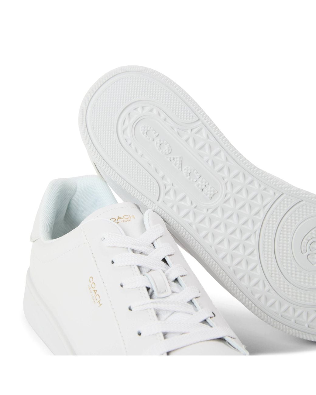 COACH White Highline Sneaker Low-Top Trainers