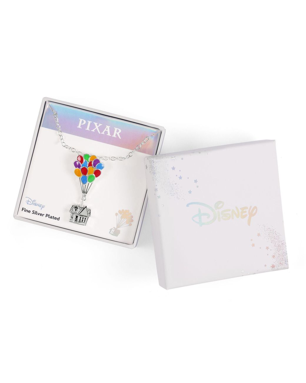 Disney Metallic Pixar Up Balloon House Necklace