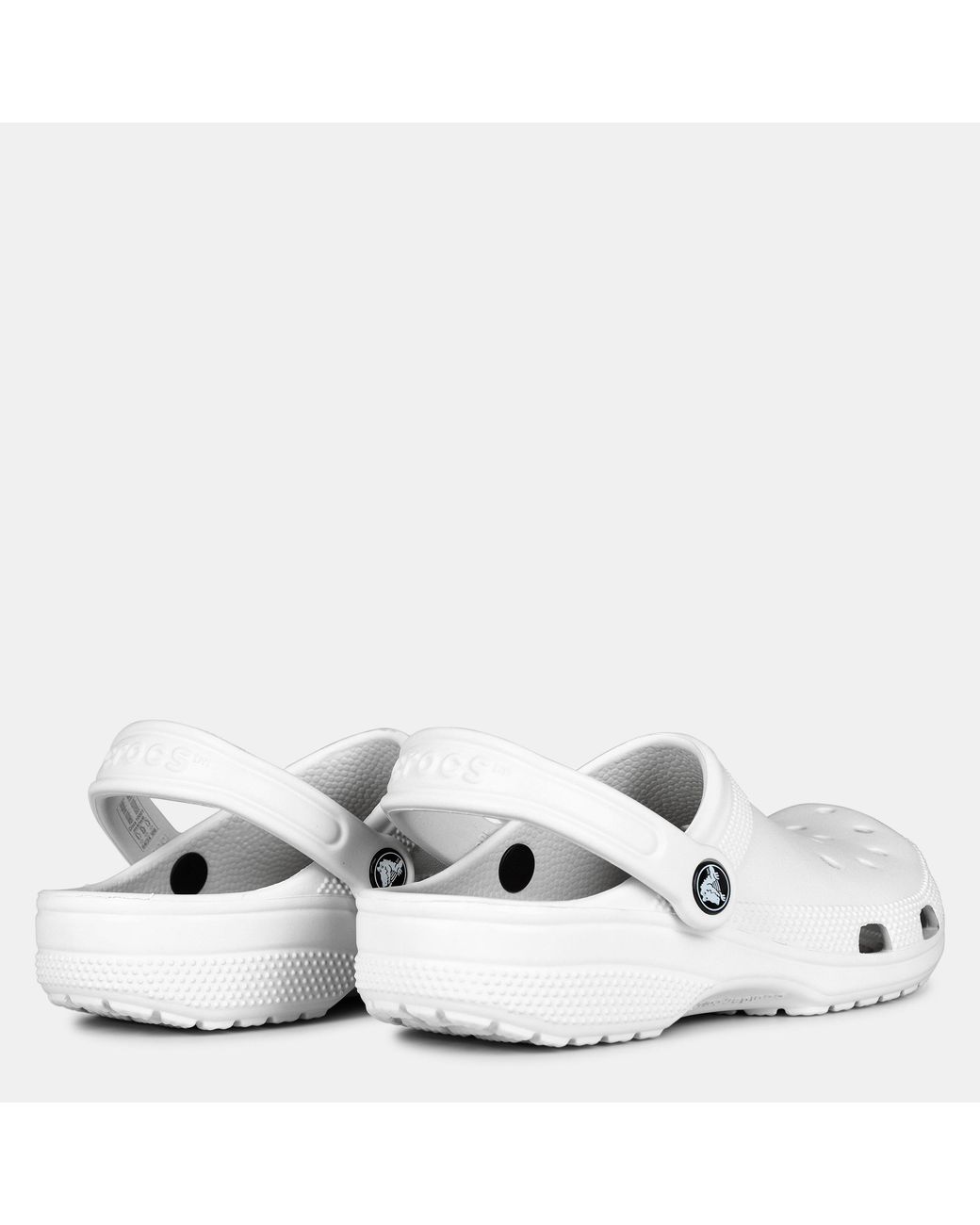 CROCSTM White Classic Clogs Clogs