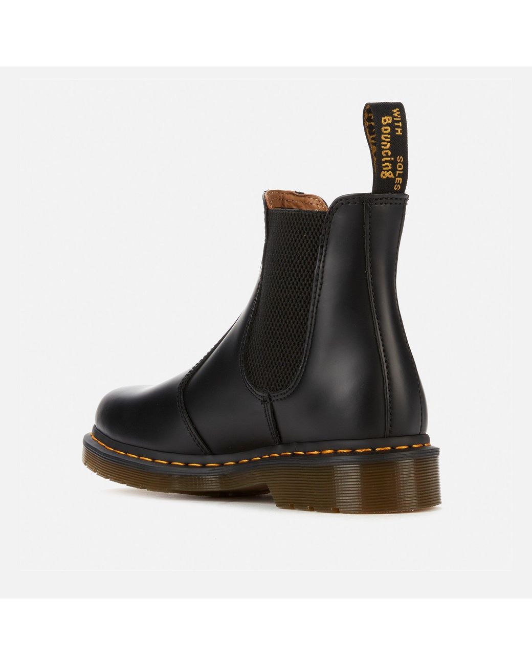 Dr. Martens Black 2976 Smooth Leather Chelsea Boot