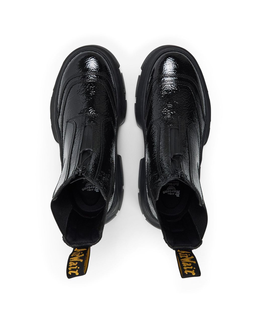 Dr. Martens Black Dmxl Distressed Chelsea Boots