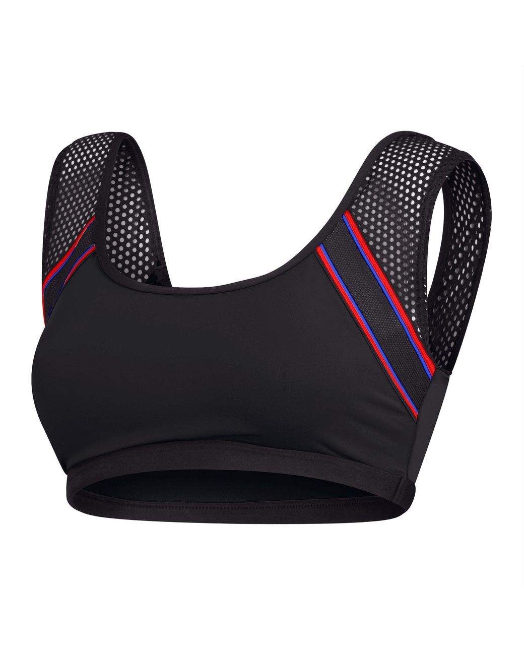 Speedo Blue Crop Top Bikini