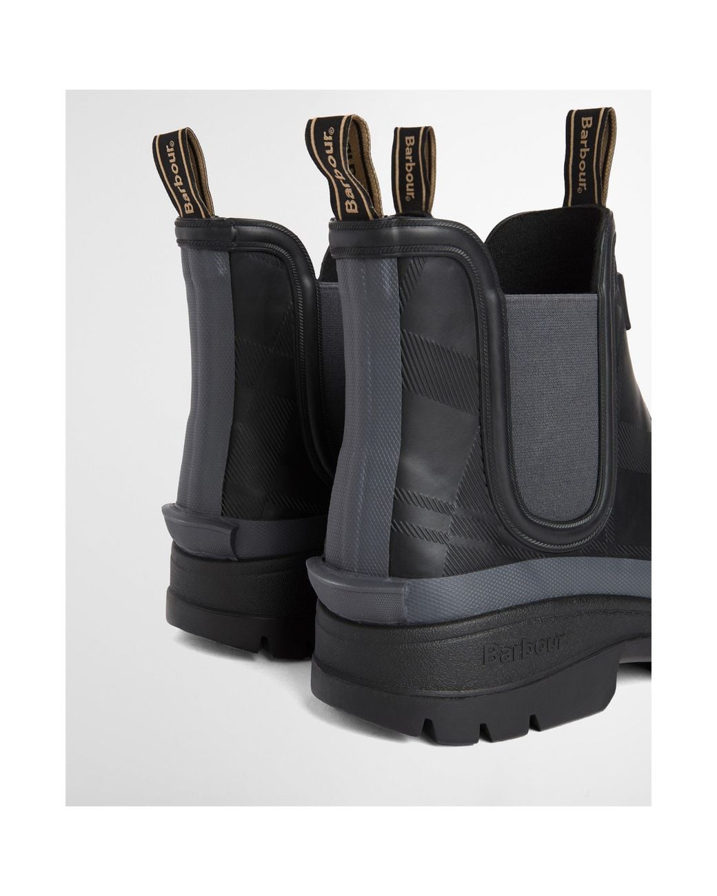 Barbour Black Breacon Wellingtons for men