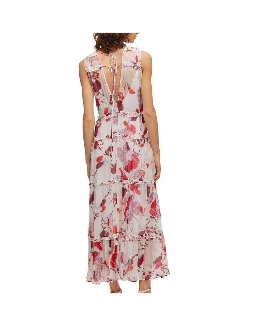 Boss Pink Dabeata 10248082 01 Maxi Dress