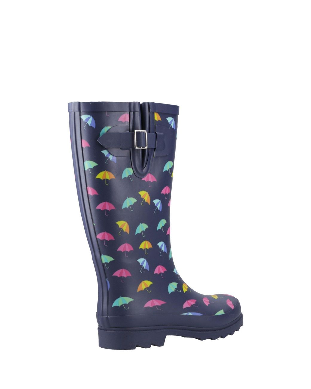 Cotswold Blue Cleeve Tall Wellingtons