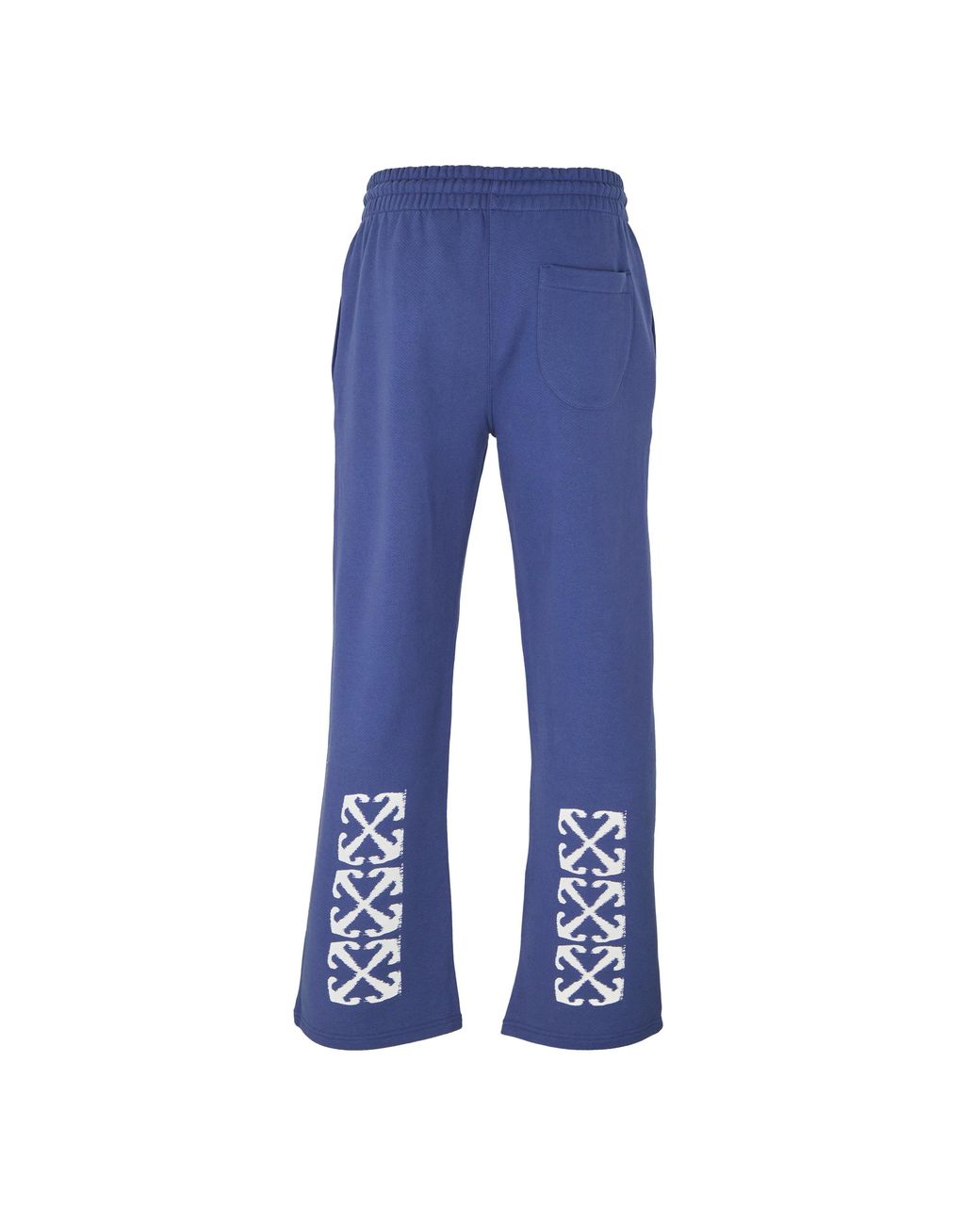 Off-White c/o Virgil Abloh Blue Arrow Closed Hem Fleece Joggers for men