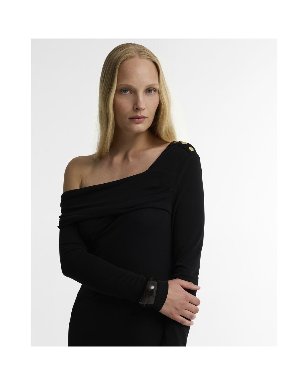 Barbour Black Kemora Maxi Dress