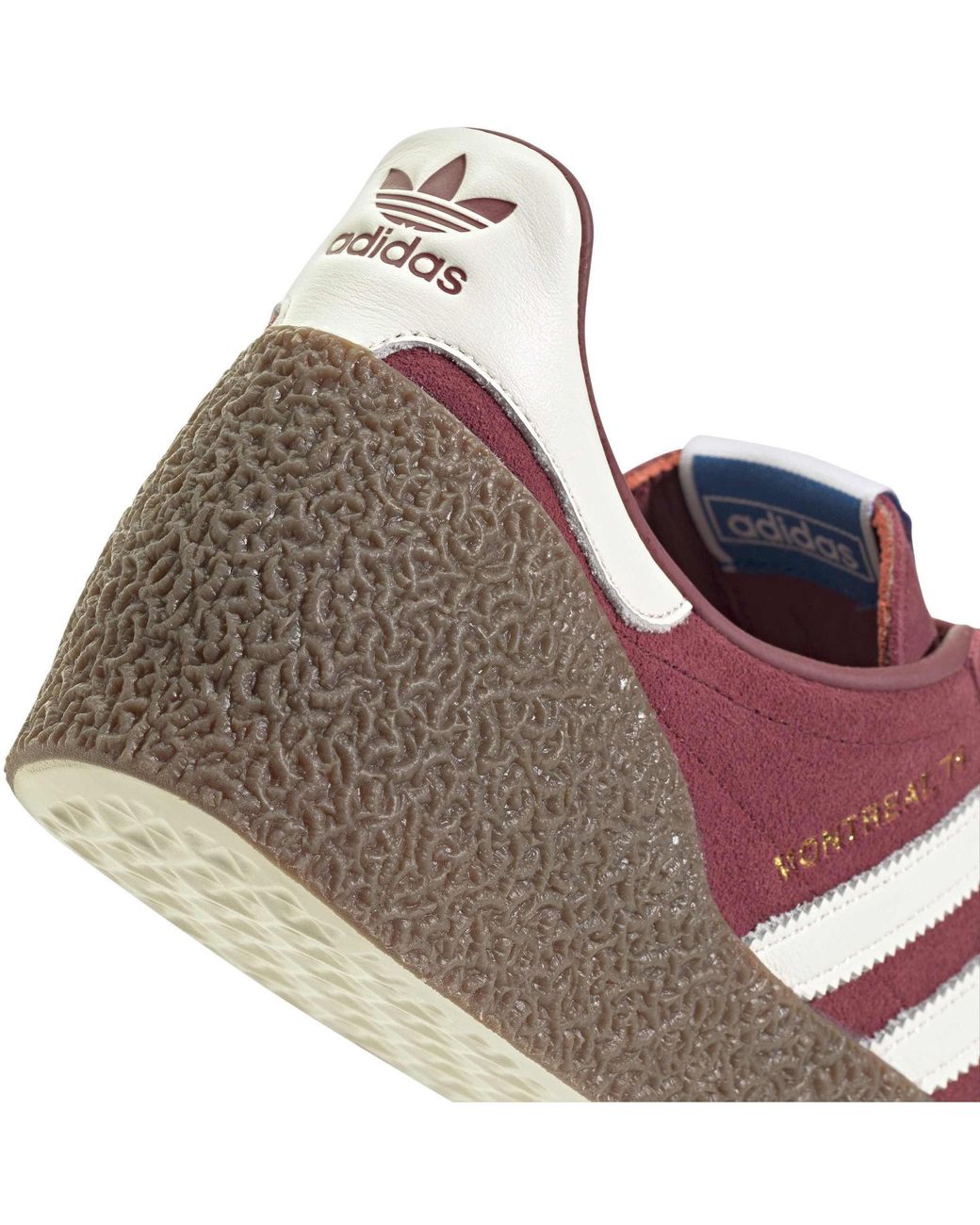 Adidas Originals Purple Montreal 76 S Canvas Low Top Sneakers for men