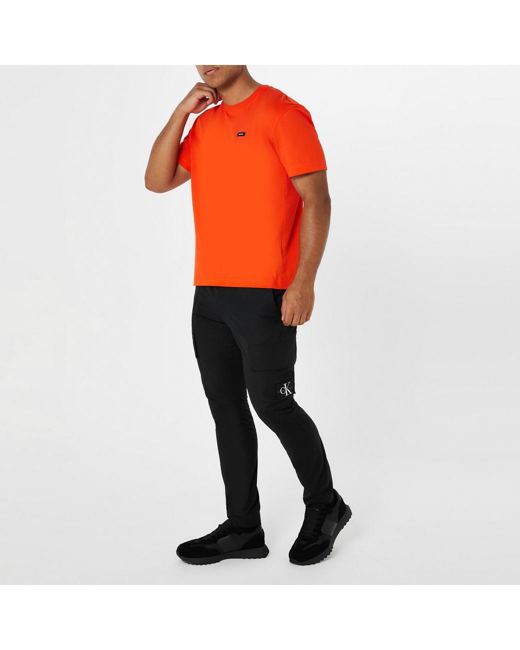 Calvin Klein Black Suede Trainers for men