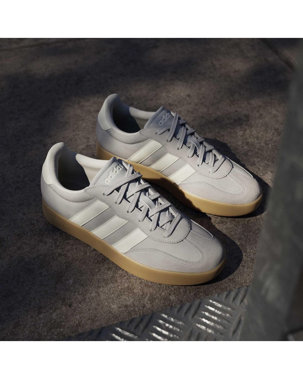 Adidas Gray Barreda 99 Low-Top Trainers