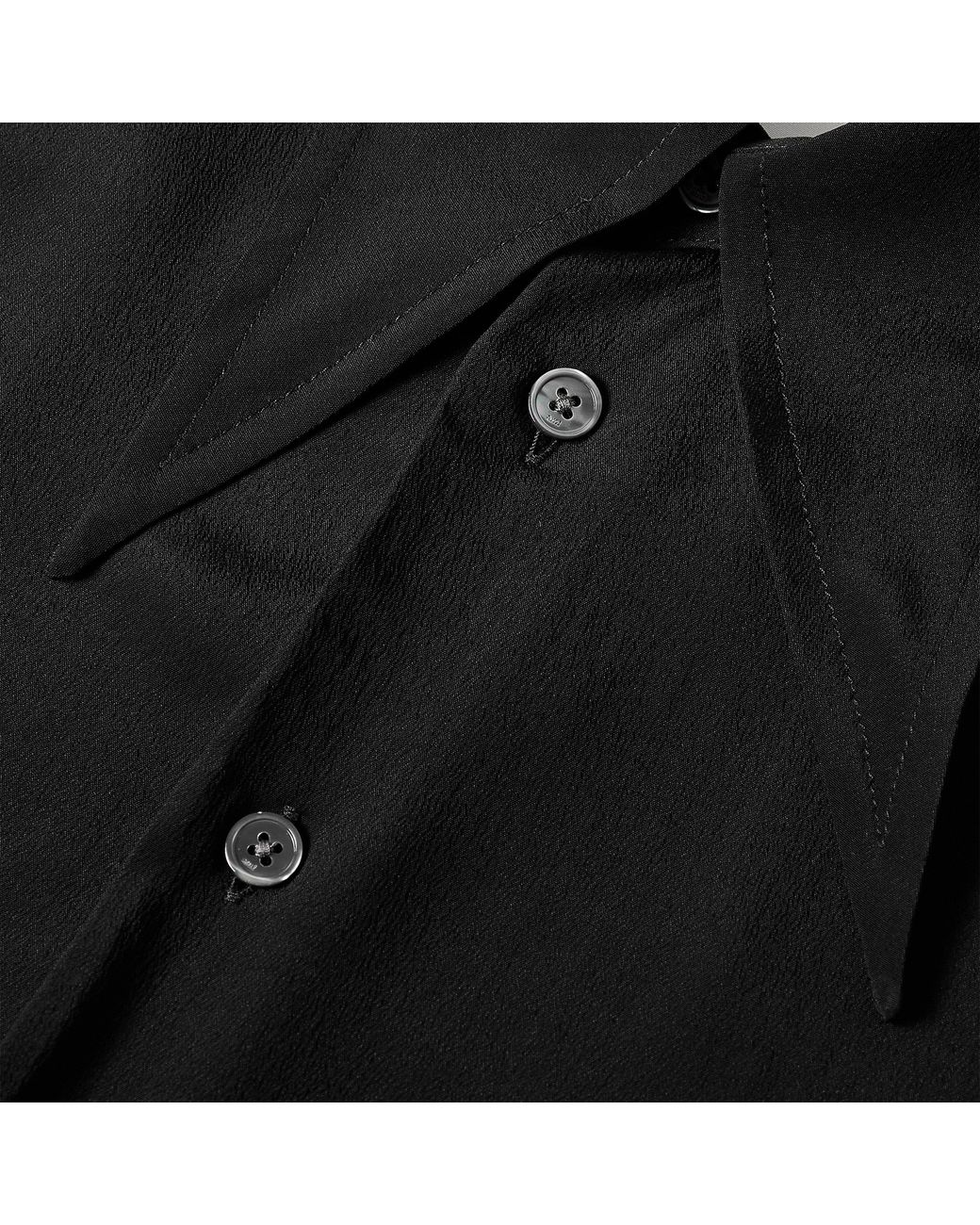 AMI Black Ami Collar Shrt Ld61