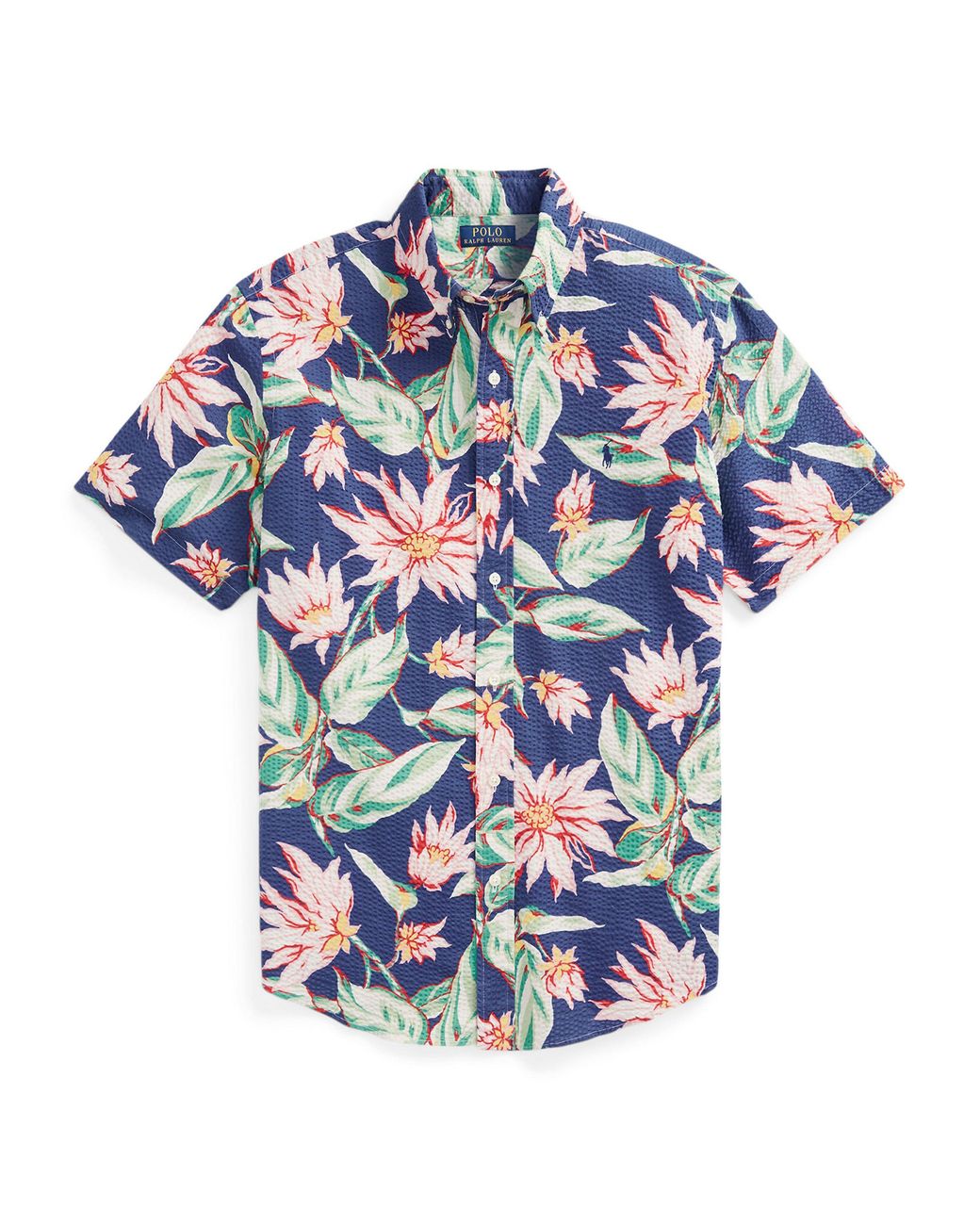 Polo Ralph Lauren Blue Short Sleeve Shirt for men