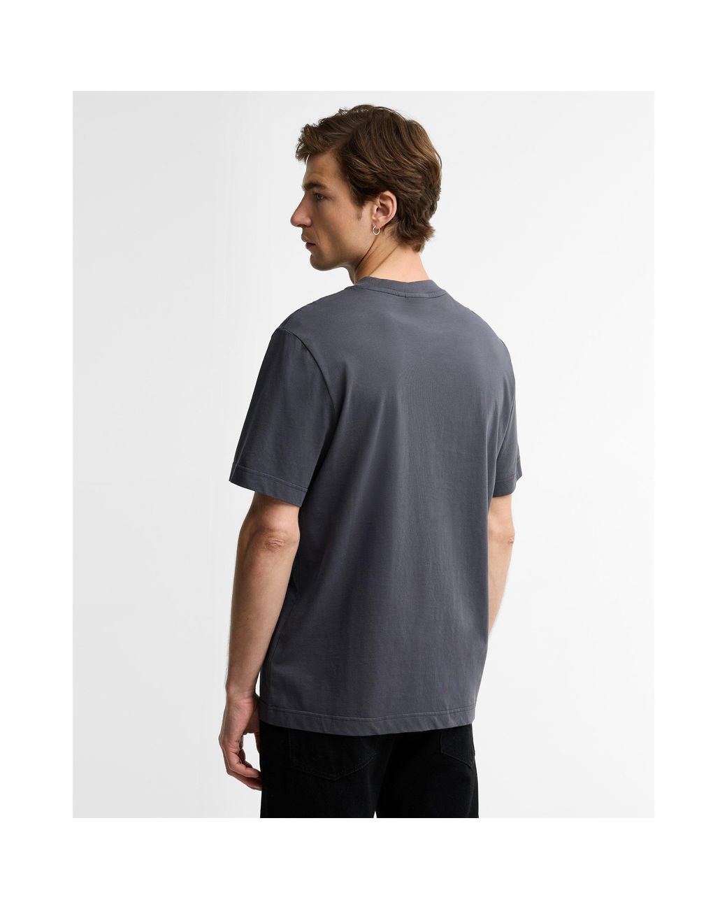 Barbour Black B.Int Causey Graph T Sn64 for men