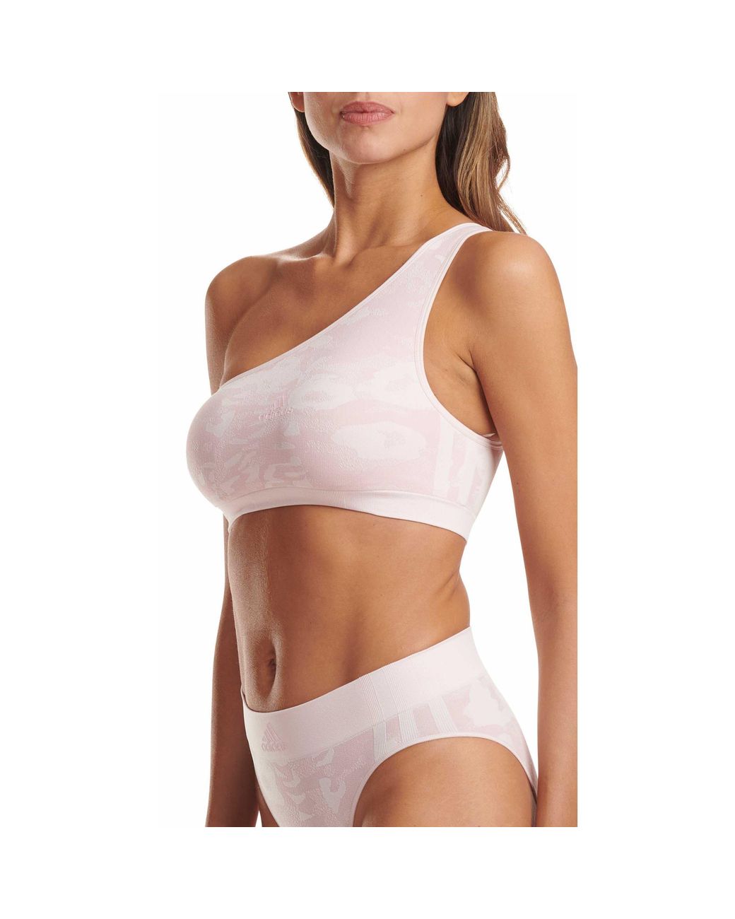 Adidas Multicolor 720 Degree Stretch Asymmetric Bra