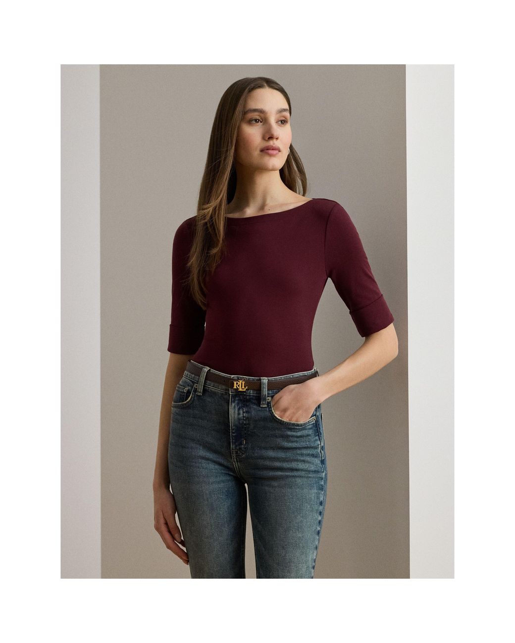 Ralph Lauren Purple Judy T-Shirt