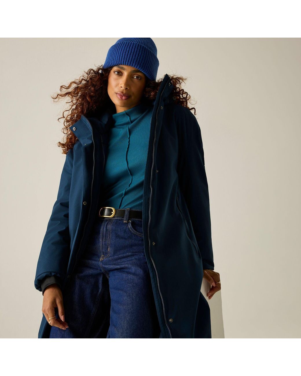Regatta Blue Janna Waterproof Jacket