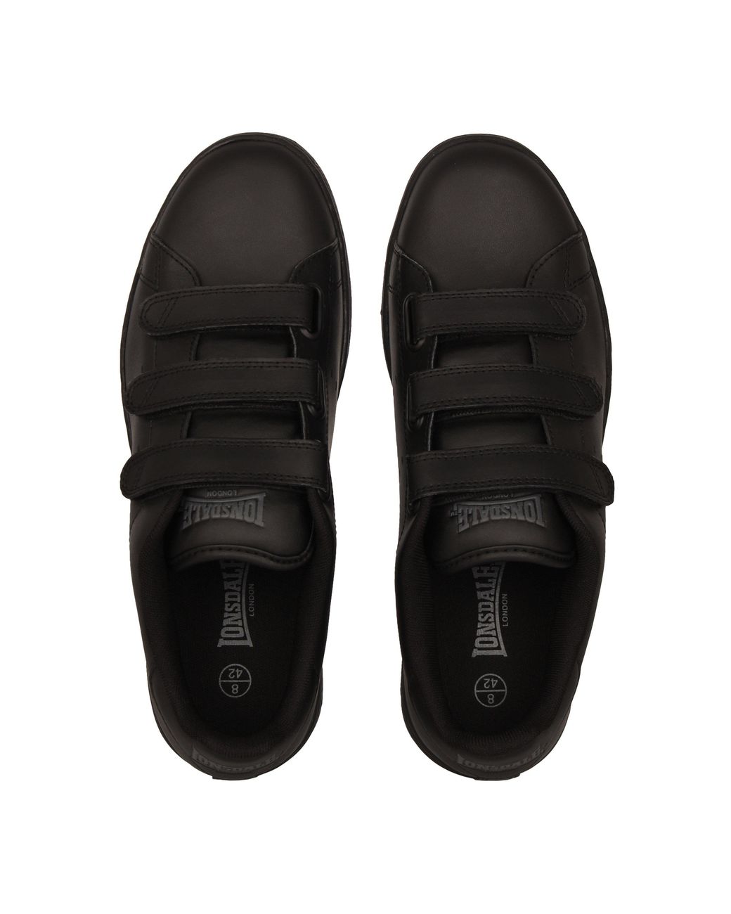 Lonsdale Black Leyton Trainers for men