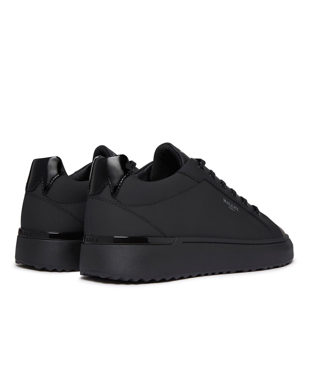 Mallet Black Low Trainers for men