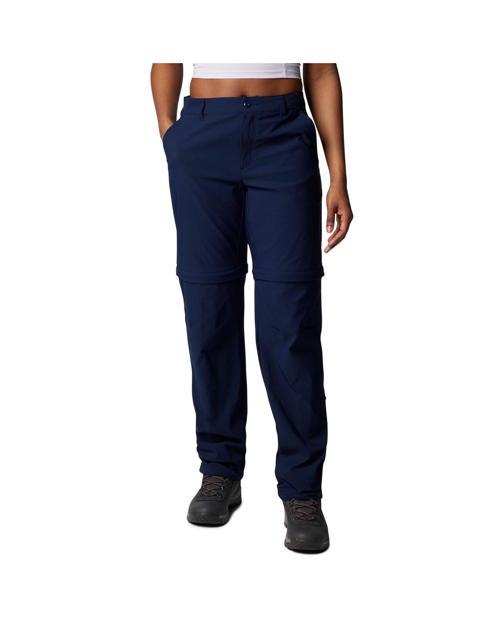 Columbia Blue Leslie Falls Convertible Trousers