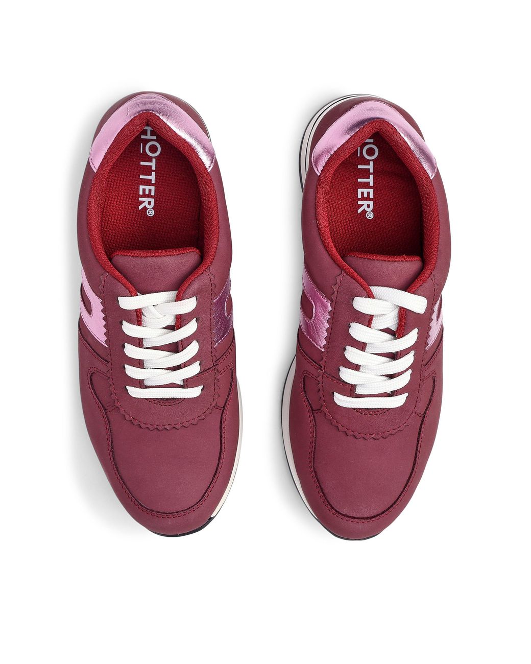 Hotter Red Revival Standard Fit Trainers
