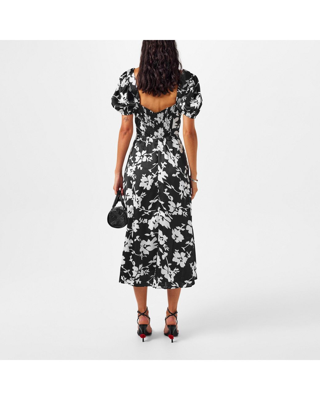 Bardot Black Gillian Midi Dress