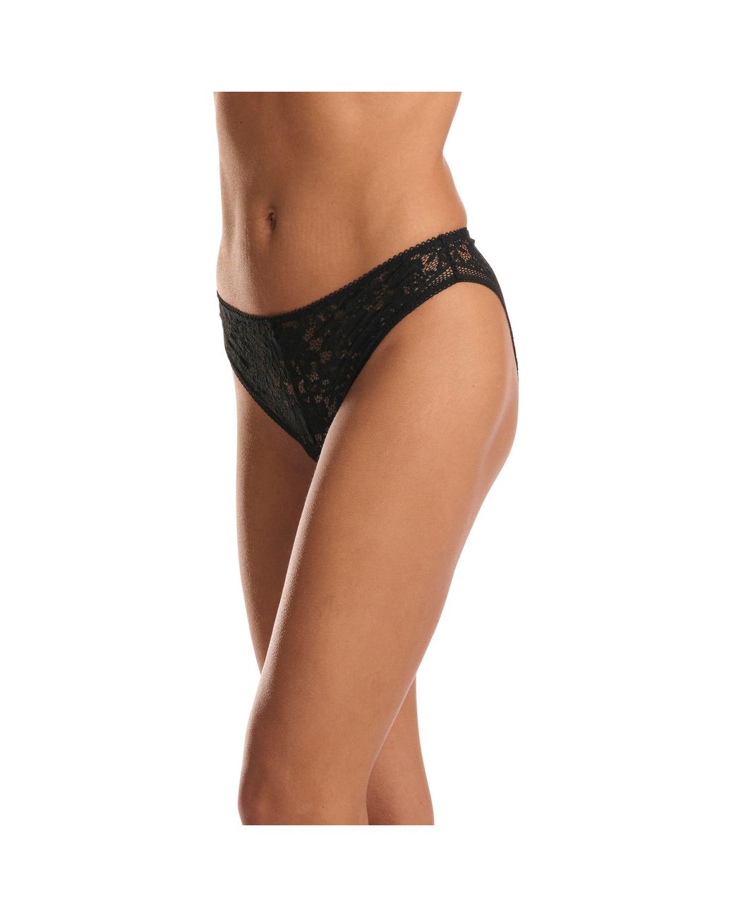 Wolford Black Straight Laced Bikini Brief