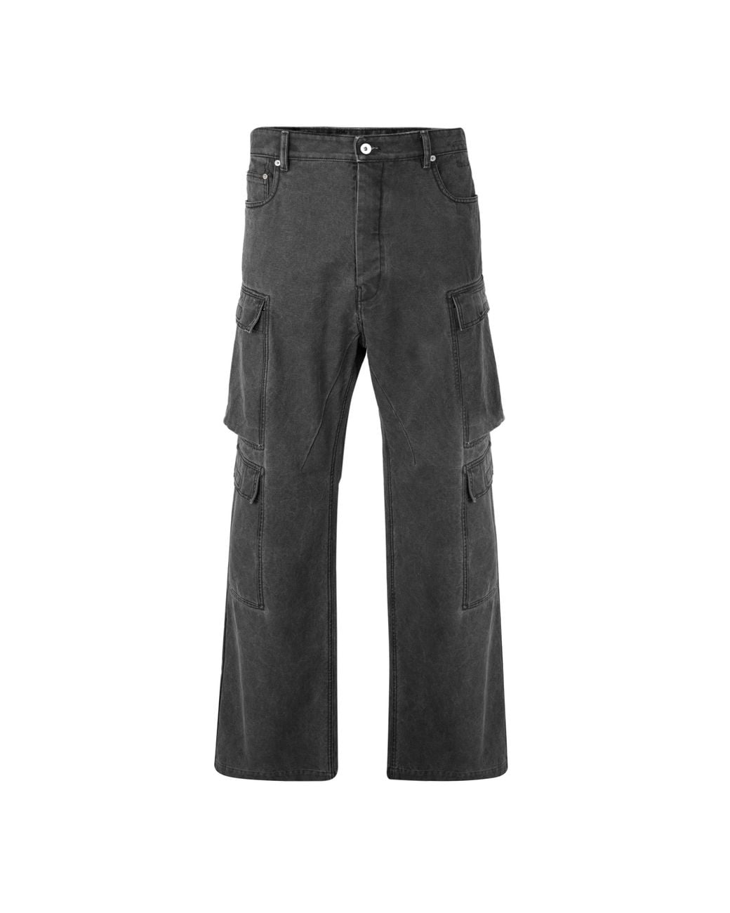 Rick Owens Gray Rick Ds Double Cargo Sn63 for men