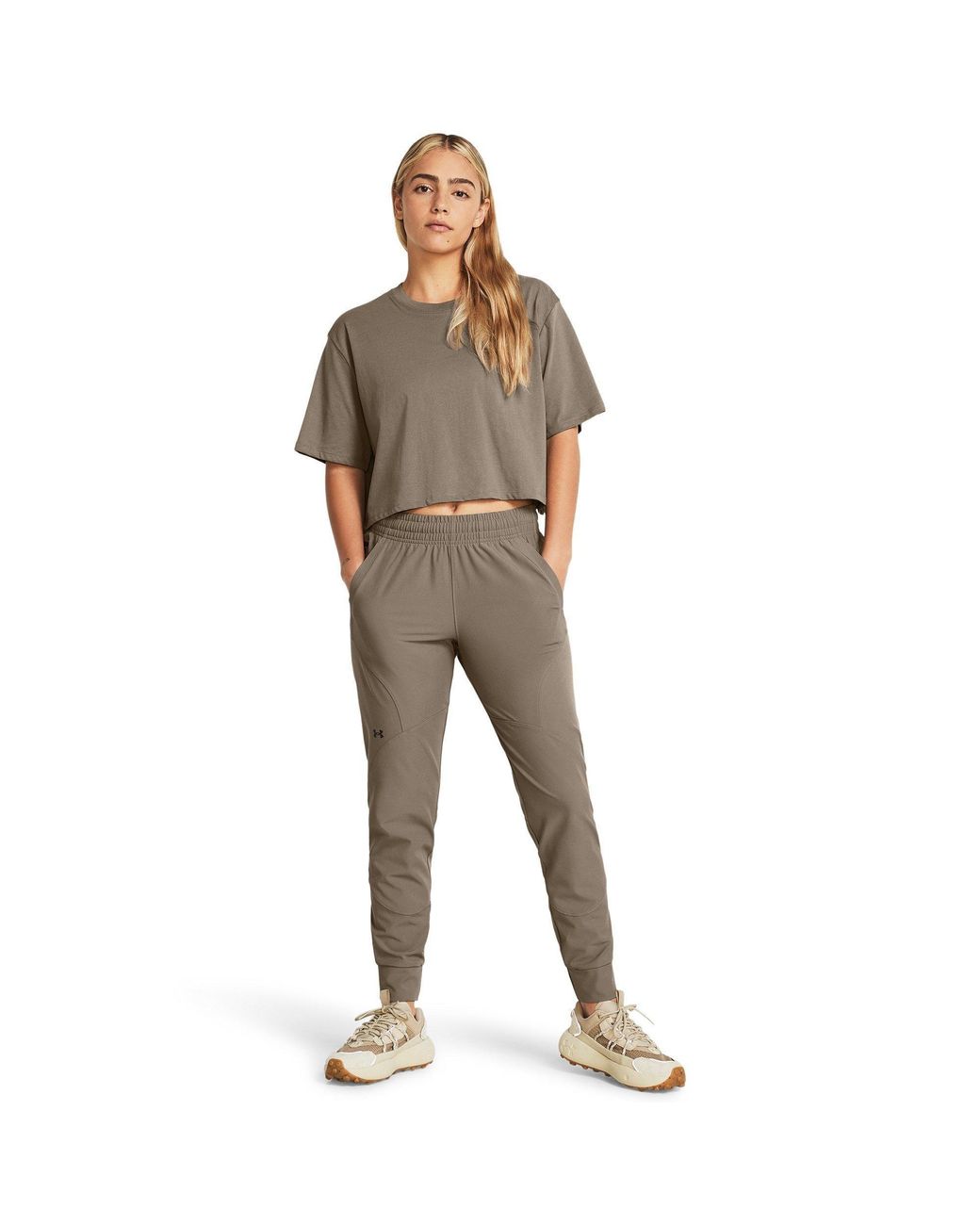 Under Armour Gray Unstoppable Performance Tracksuit Bottom