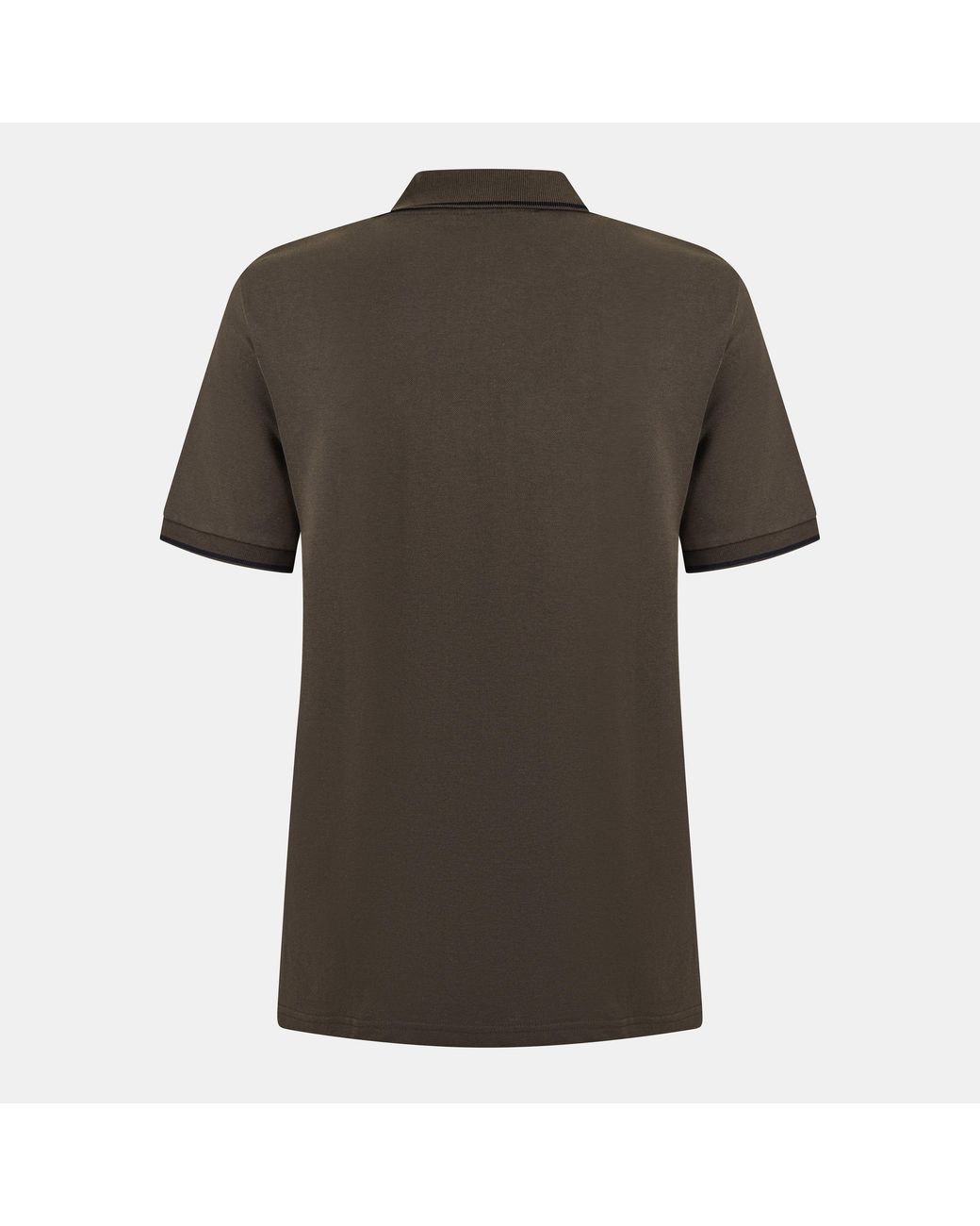 Lyle & Scott Green Tipped Short Sleeve Polo Shirt for men