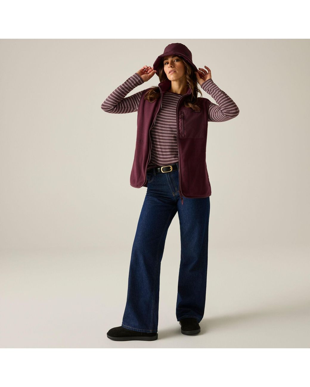 Regatta Red Frankie Fleece Bodywarmer